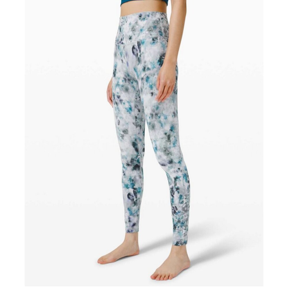 Lululemon Sz. 4 Align Pant 28" in Kaleidofloral Multi Athletic Athleisure